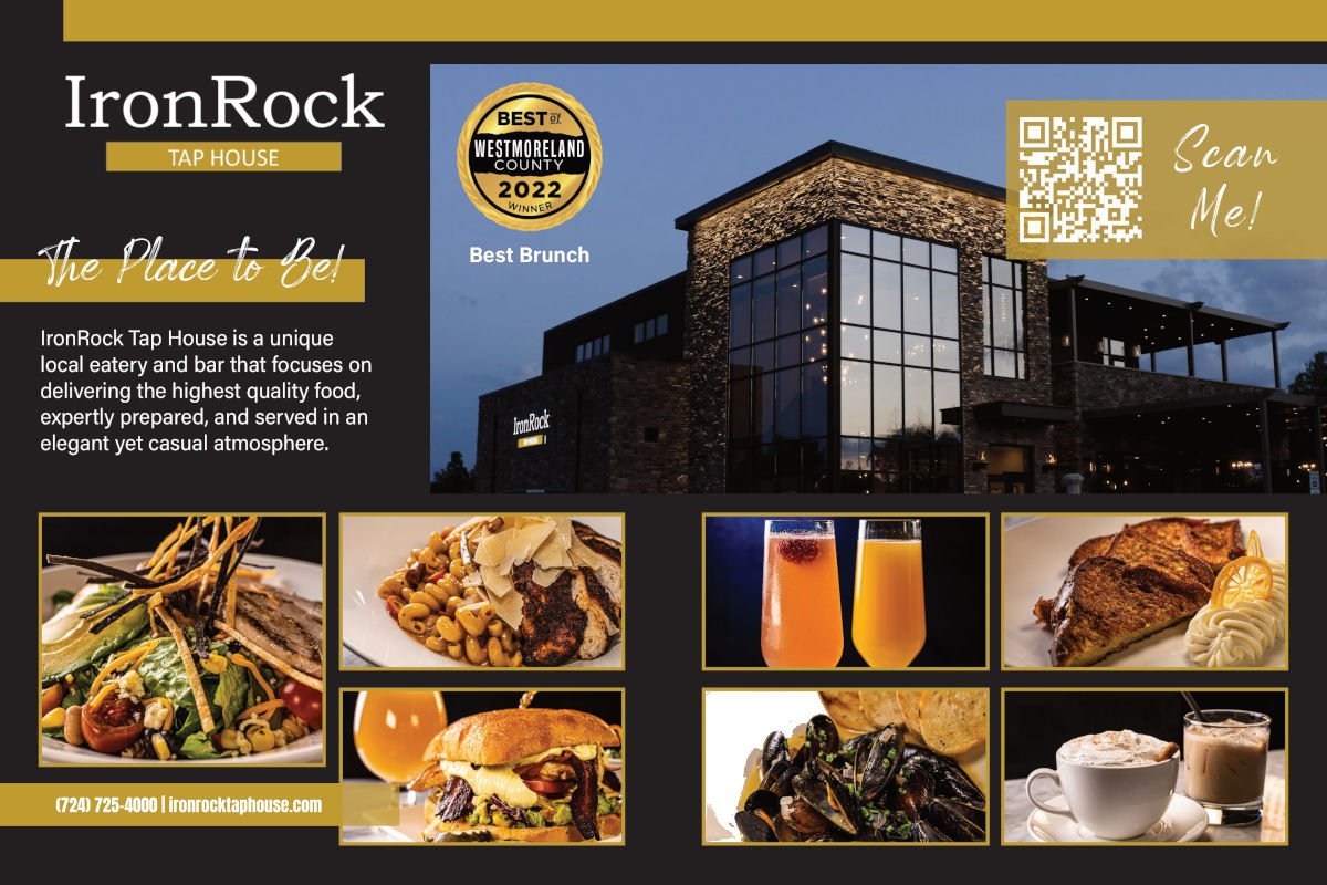 About IronRock Tap House flyer